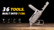 YSMART Launches TOOLT on Kickstarter: 36 Tools in One 7 cm Pocket Toolbox