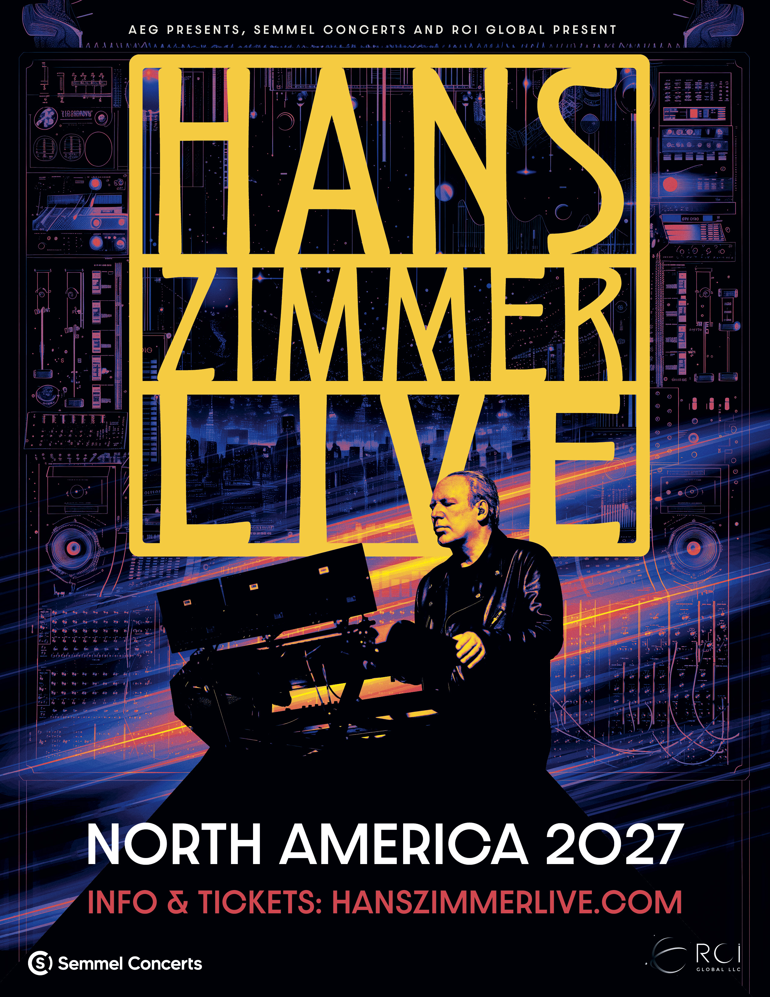 HANS ZIMMER ANNOUNCES NORTH AMERICAN RETURN WITH ‘HANS ZIMMER LIVE – THE NEXT LEVEL’ IN FEBRUARY 2027