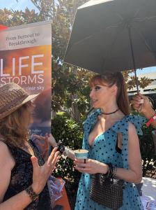 Lisa Foiles with Tracy Doyle