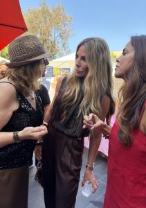 Tracy Doyle with Cindy Ambuehl and Rosa Blassi