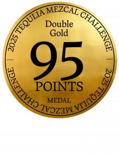 New Tequila Mezcal Challenge Double Gold Medal Graphic with 95 points