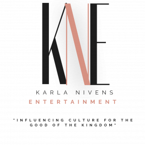Karla Nivens Entertainment (KNE) logo.