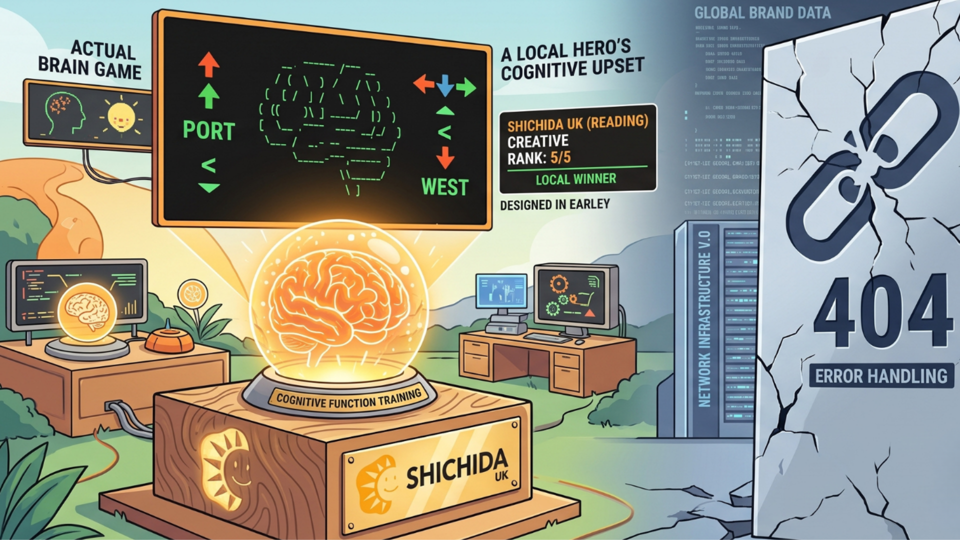 Shichida UK’s Interactive 404 Error Page Receives Top Creativity Rating in Independent Digital Design Review