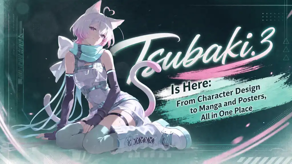 PixAI Launches Tsubaki.3, an All-in-One Creative Engine for Every Step of the Creative Process