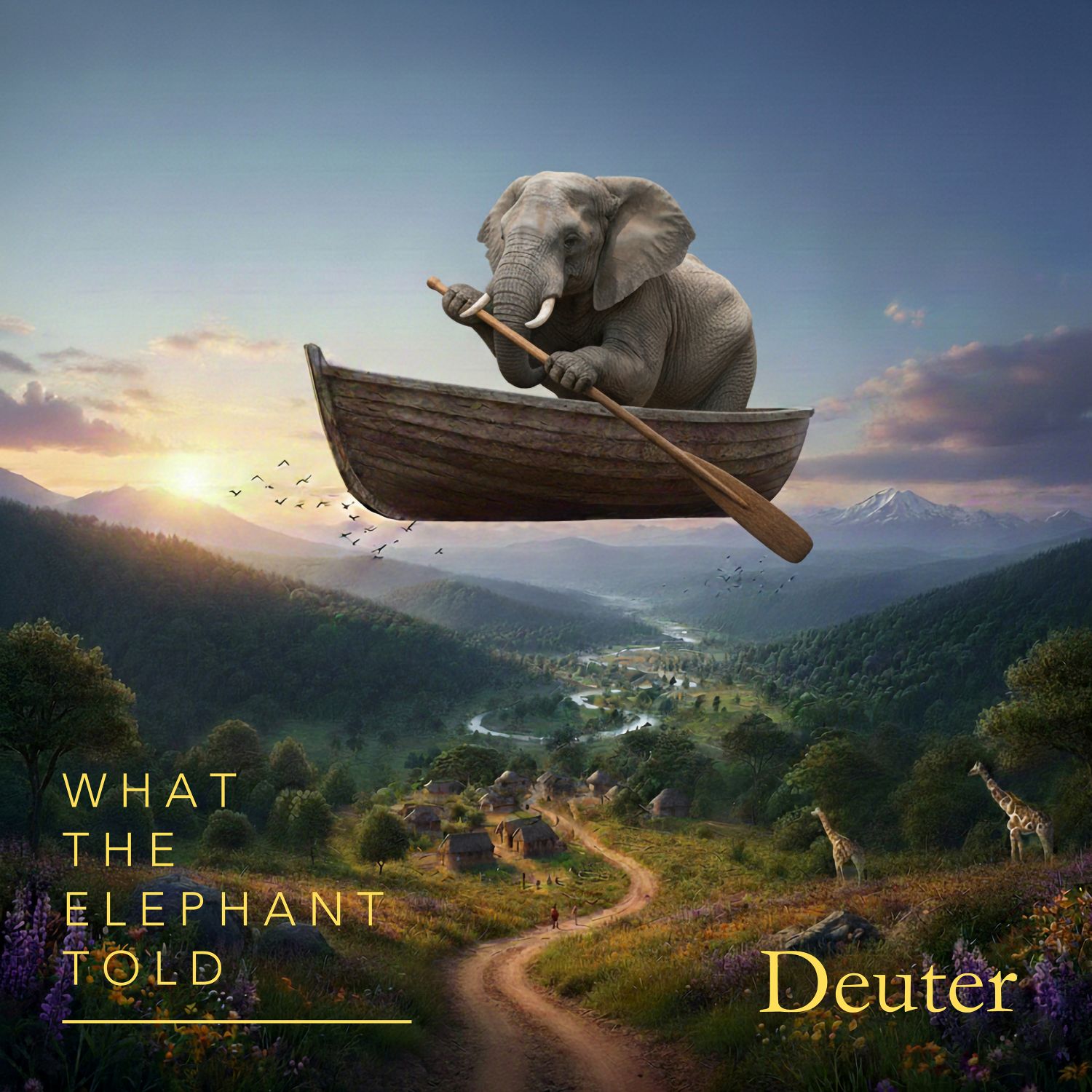 Curve Blue Releases New Album by Deuter: WHAT THE ELEPHANT TOLD Presents Gentle Ambient New Age Music