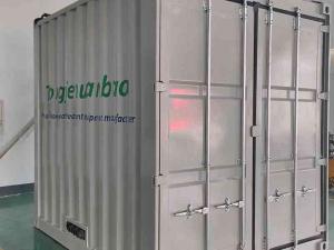 Tongjie Containerized SWRO Module Rear Access View