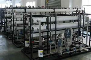 Large RO Membrane Train With Pumps And Piping