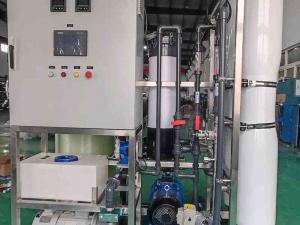 SWRO Control Cabinet With Pumps And Membrane Housings