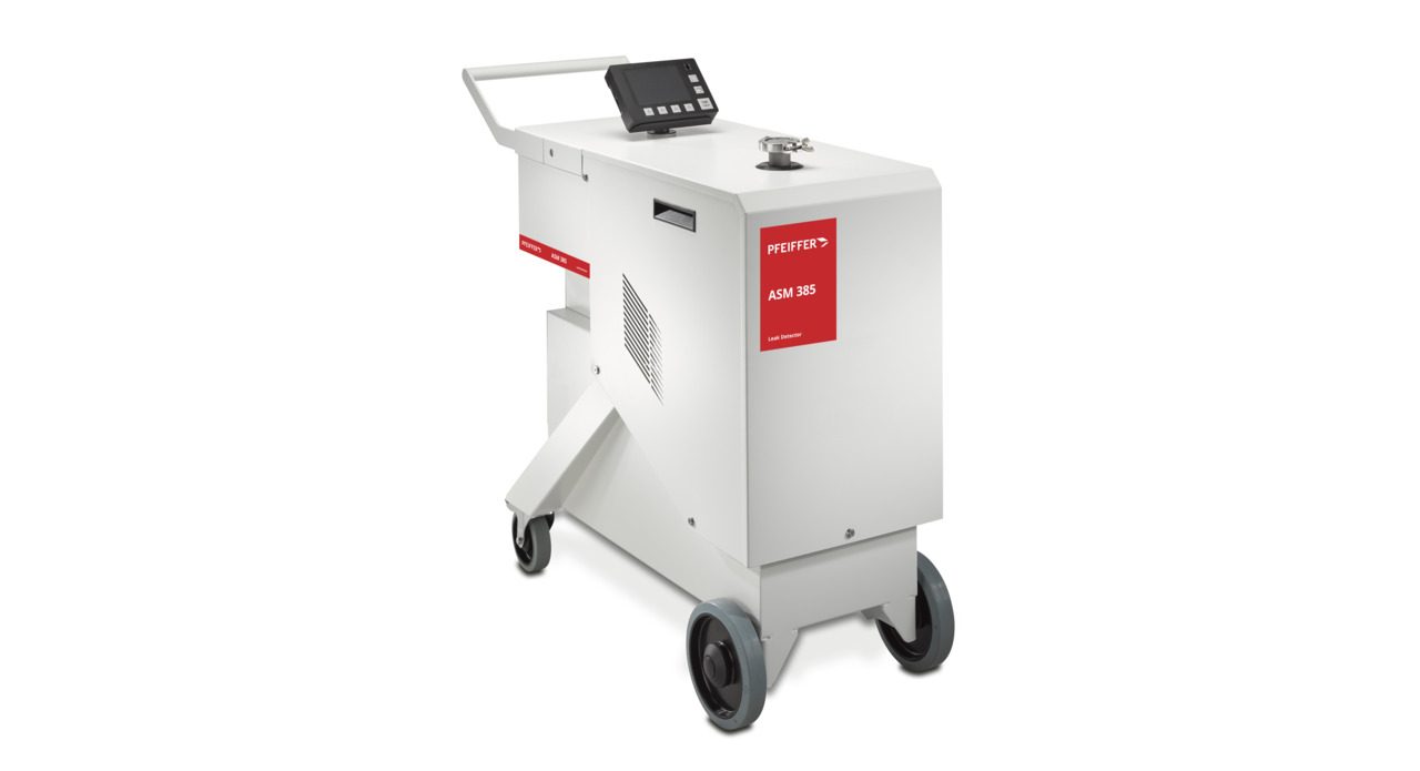 Pfeiffer Vacuum+Fab Solutions Presents the New ASM HVM Mobile Leak Detector