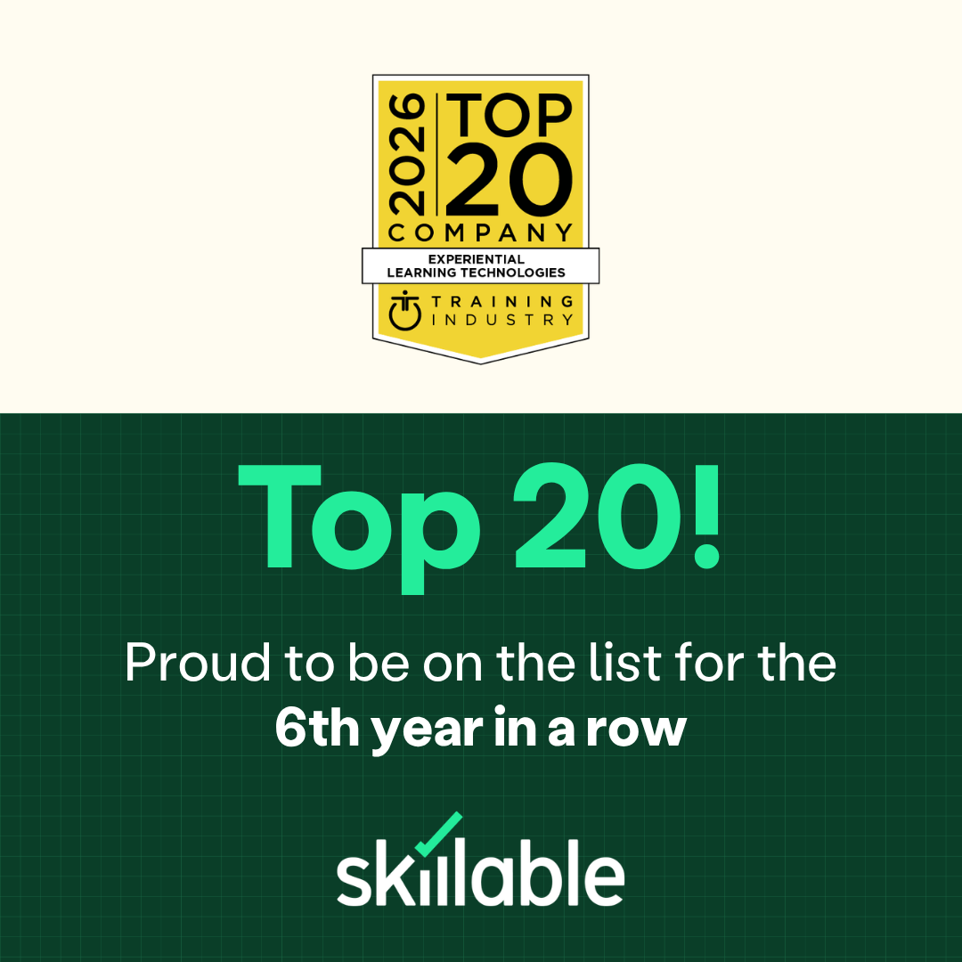 Skillable recognized as a six-time Training Industry 2026 Top Experiential Learning Technologies Company