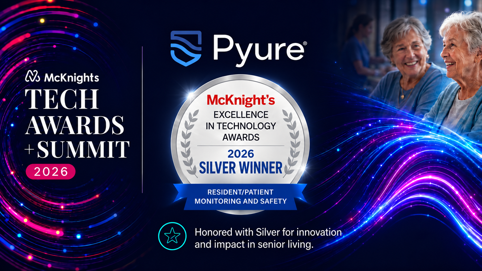 Pyure Wins Silver in 2026 McKnight’s Excellence in Technology Awards