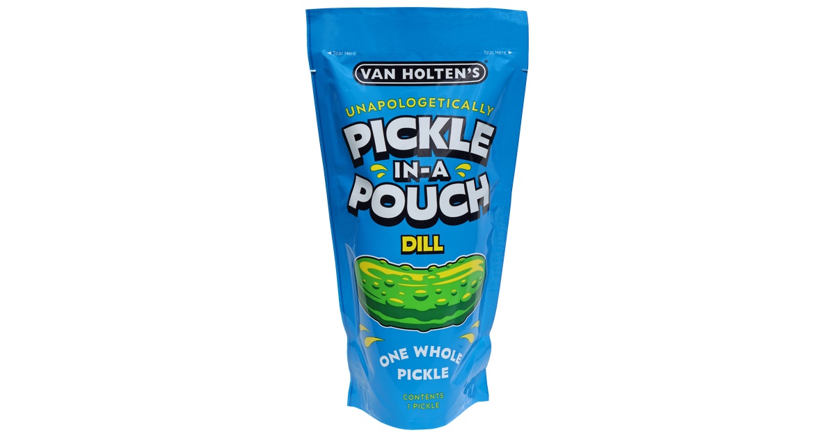 Van Holten’s® Introduces a Bold New Look and Cleaner Label for Pickle-In-A-Pouch