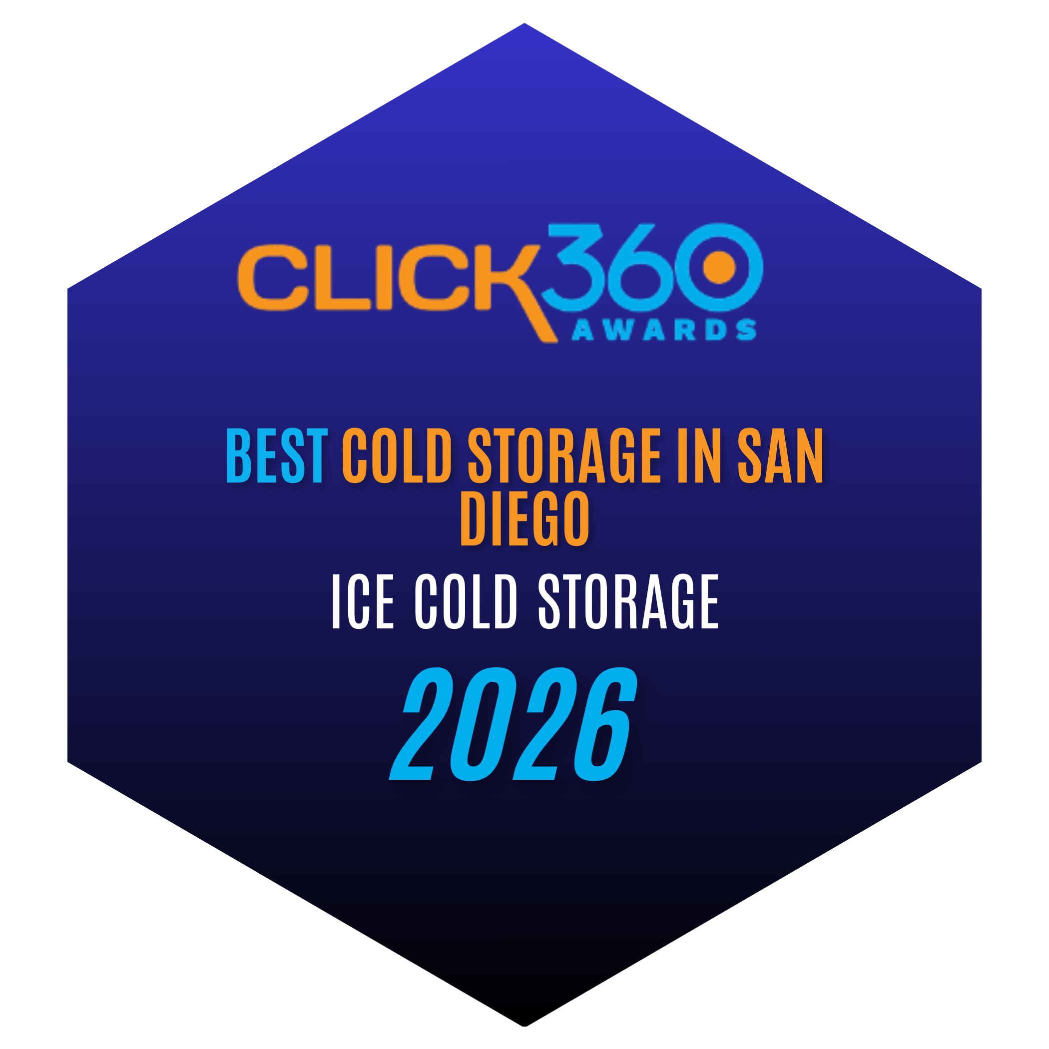 Ice Cold Storage Named Best Cold Storage in San Diego for 2026 by Click360 Awards