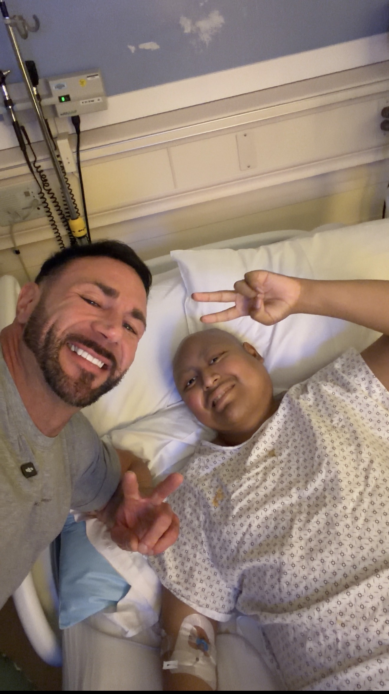 Noel Deyzel Visits Johnny Gabriel in Hospital and Encourages Community Support