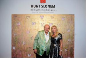 Hunt Slonem, MaryAnn Giella McCulloh (Image Credit: PMC / Paul Bruinooge)