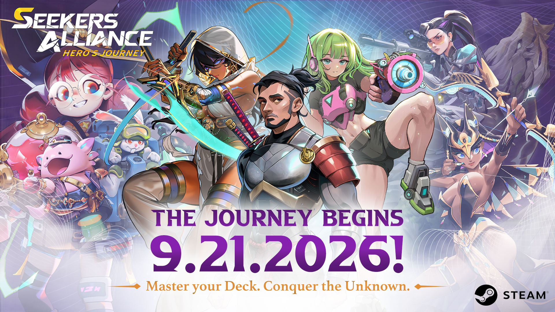 Seekers Alliance: Hero’s Journey Brings Roguelite Deckbuilding to Steam September 21