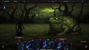 Gameplay screenshot showing a boss encounter in Noctiria