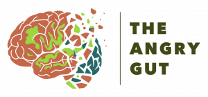 Dr. Gurpreet Singh Padda, MD, MBA, MHP, has released The Angry Gut: The First Brain: Older Than Thought, and Still in Charge, the third volume in his series The Brain and the one he places upstream of the other two Logo of The Angry Gut, The First Brain