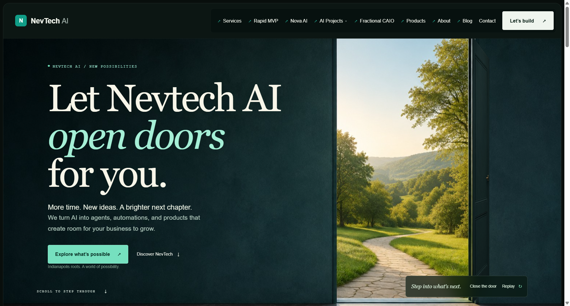 NevTech Launches AI Web Design and AI Answering Service for Indiana Businesses