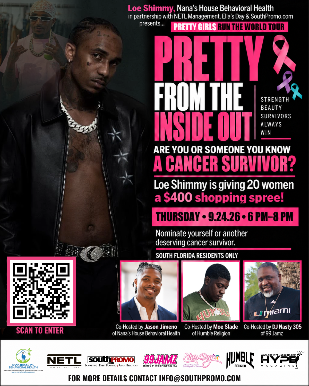 Loe Shimmy Gifts 20 Cancer Survivors with $400 Shopping Sprees