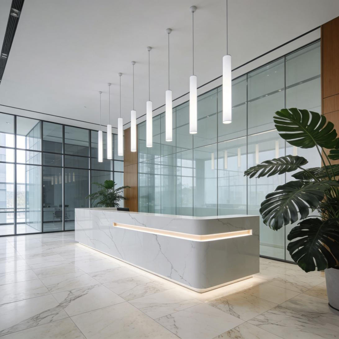 China Leading Solid Surface Counter Solutions Provided by Koris for Modern Offices