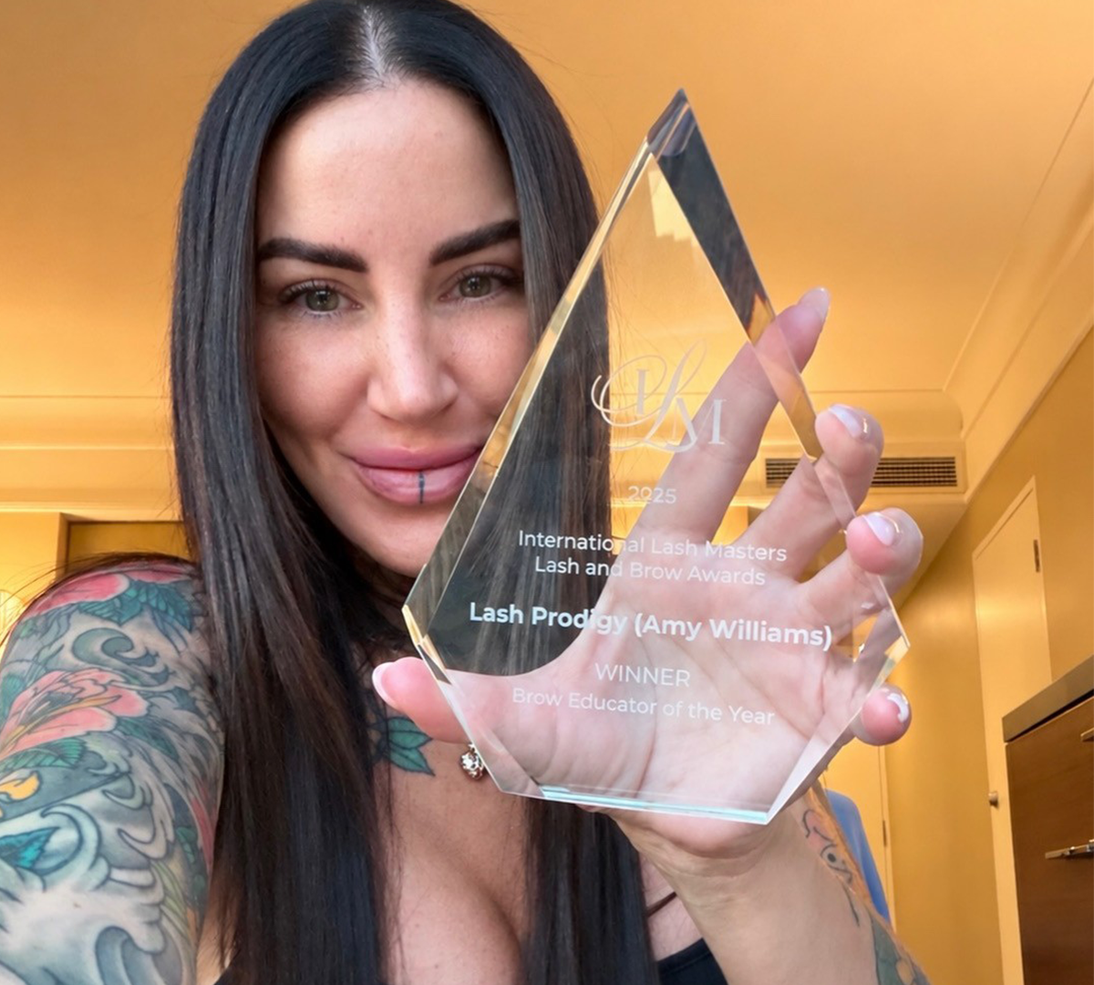 Lash Prodigy Founder Amy Williams Named Brow Educator of the Year at 2026 ILM Awards