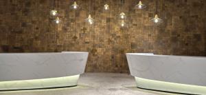 Solid Surface Reception Desk