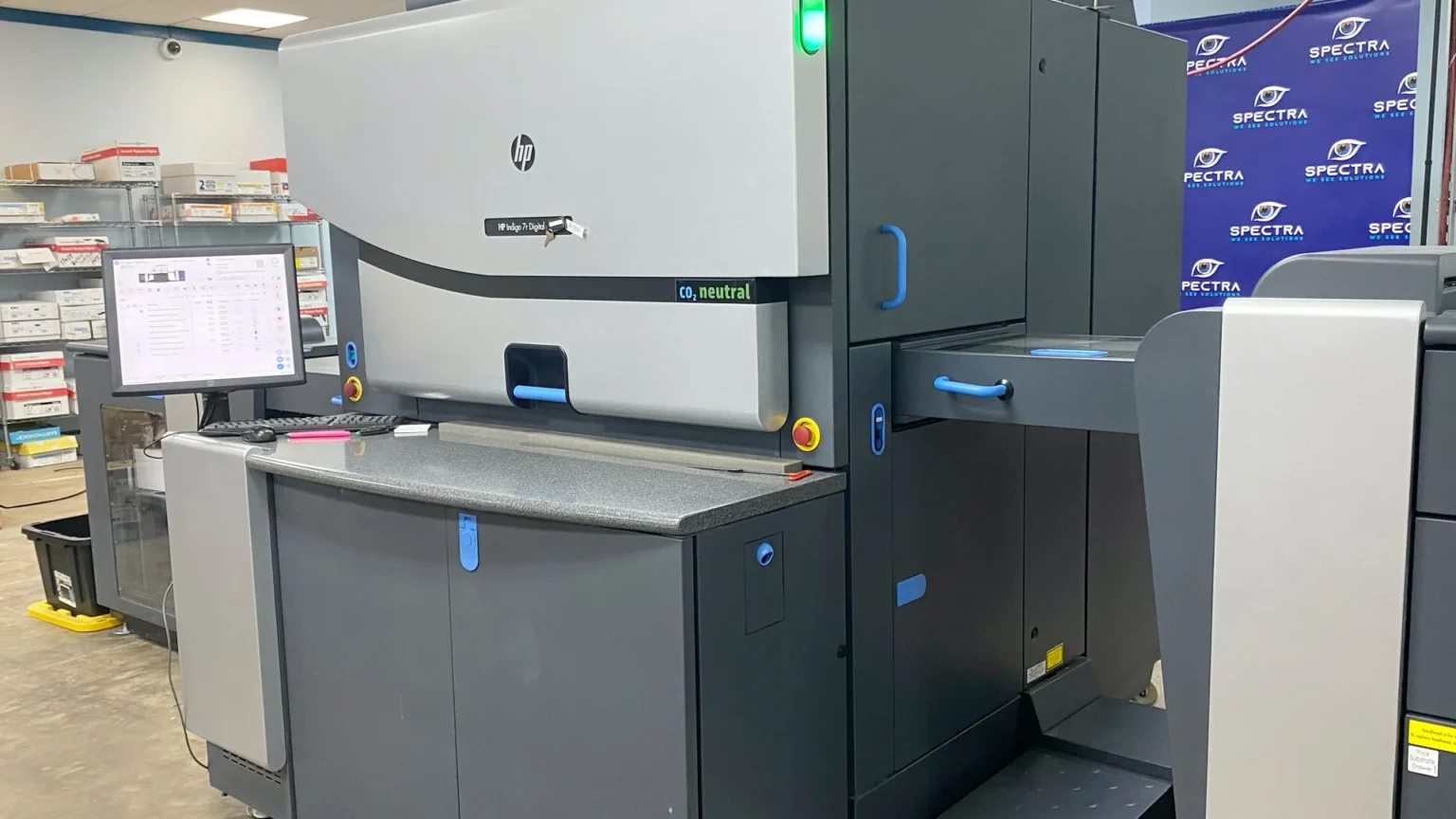 SPECTRA EXPANDS PRINT FACILITY WITH NEW EQUIPMENT
