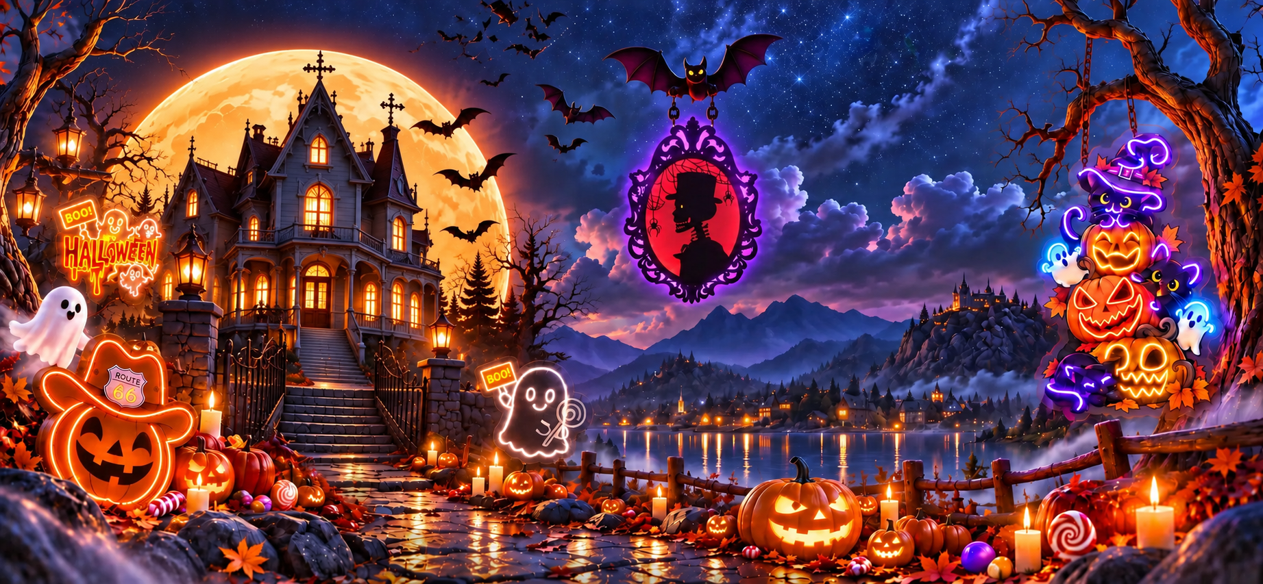 LC Sign Launches ‘After Dark’ Halloween Seasonal Pop-Up With New Neon Sign Designs