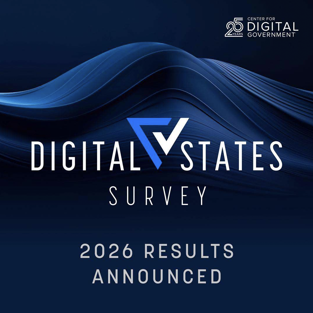 Center for Digital Government Recognizes Top-Performing States in 2026 Digital States Survey
