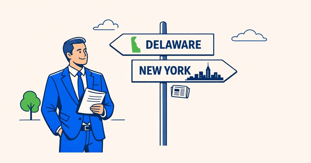 Delaware LLCs Are Nearly Two-Thirds of Out-of-State LLCs Registered in New York, State Records Show