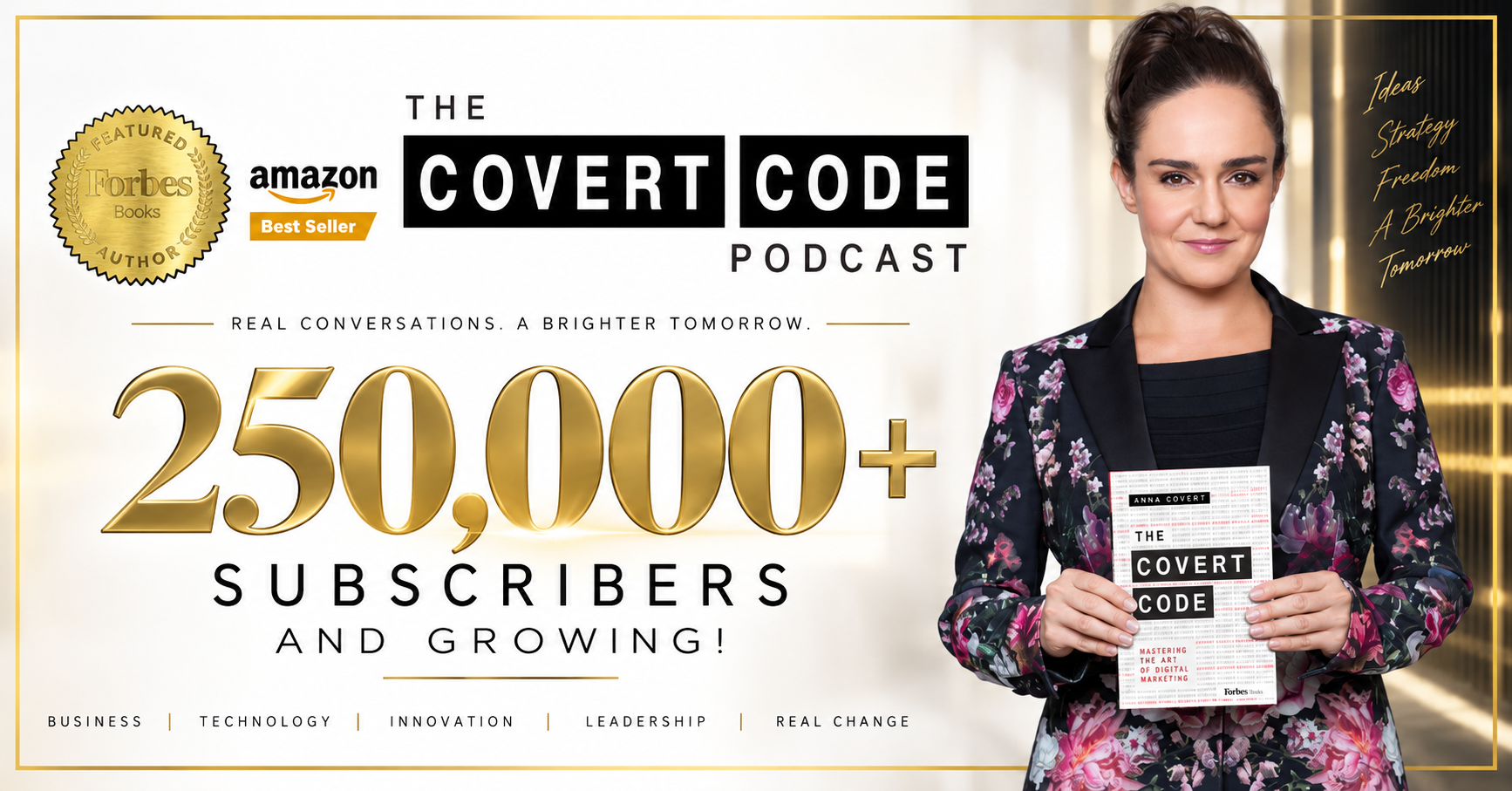 The Covert Code Podcast Reaches 250,000 YouTube Subscribers