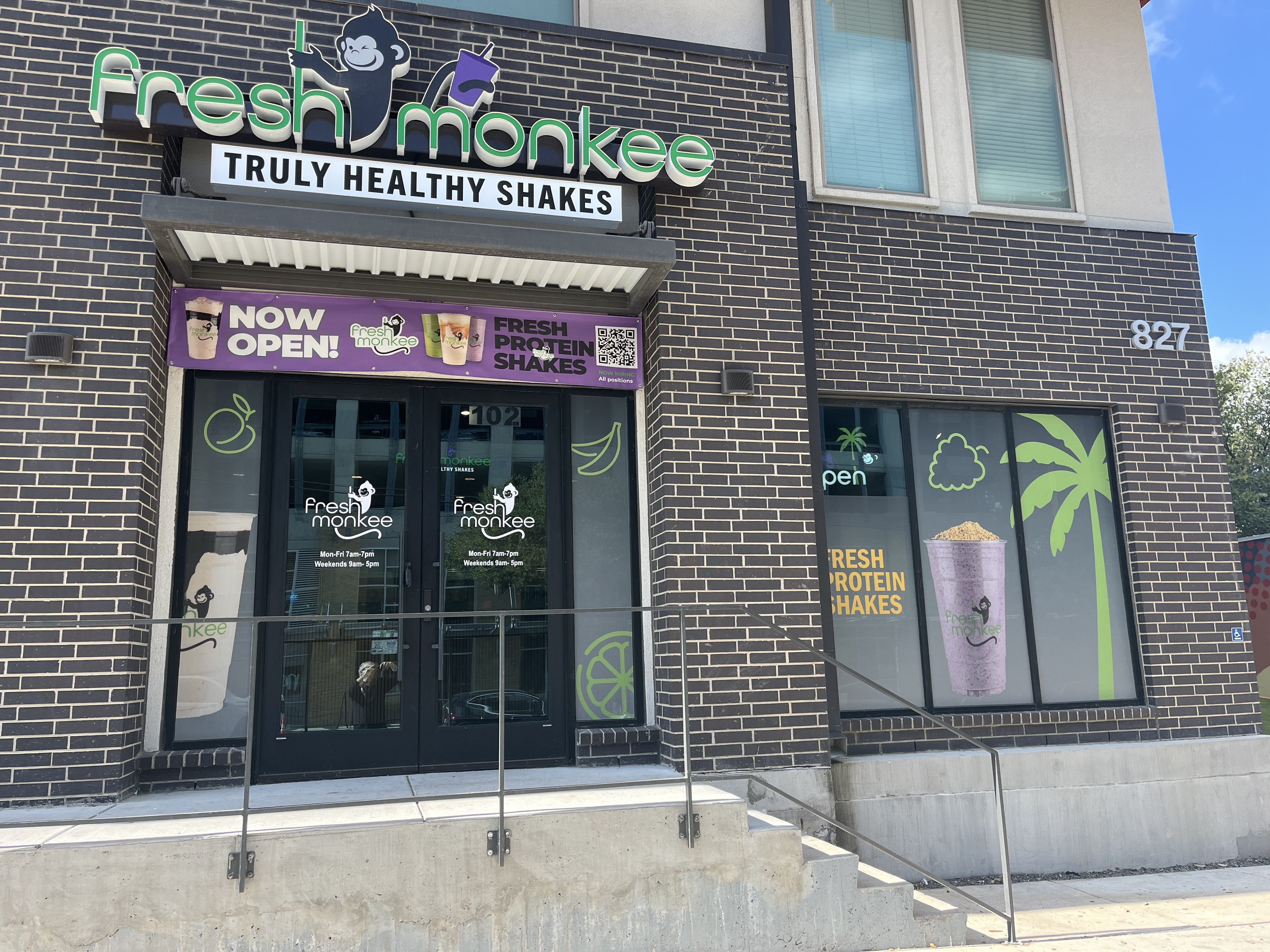 FRESH MONKEE BRINGS A NEW KIND OF FAST-CASUAL MEAL TO AUSTIN: FRESH, HIGH-PROTEIN, LOW-SUGAR SHAKES MADE TO ORDER