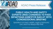 PUBLIC HEALTH AND SAFETY EXPERTS URGE CONGRESS TO PASS BIPARTISAN ASBESTOS BAN AT 20TH CONGRESSIONAL BRIEFING