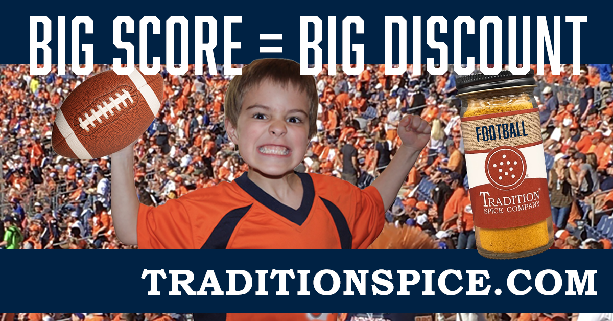 Tradition Spice Launches Football Promotion Tied to Denver Broncos Point Totals
