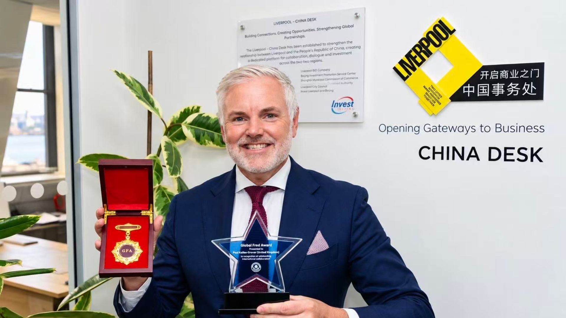 Paul Kallee-Grover MBE Awarded the 2026 Global Fred Award for International Excellence Contribution
