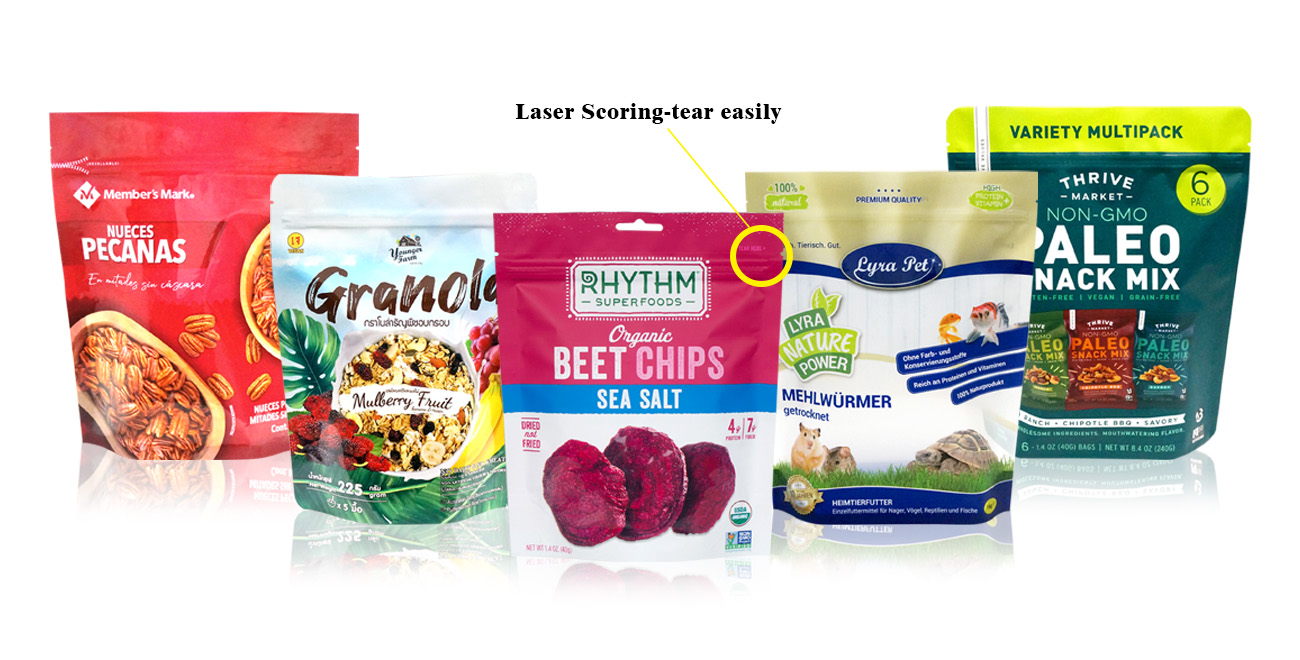 Zipper Pouch Supplier: DQ PACK’s Reclosable Stand-Up Pouches for Snack and Pet Food Packaging