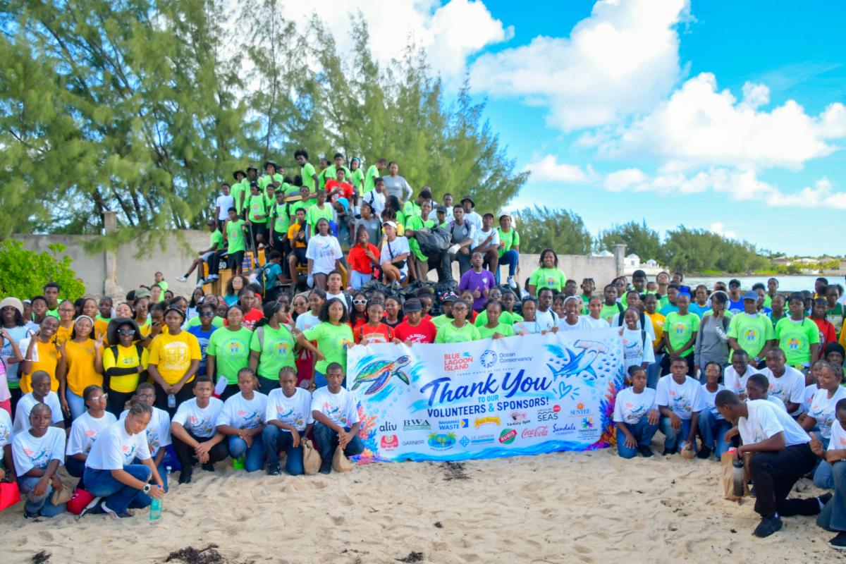 Blue Lagoon Island Brings Community Together for 41st International Coastal Cleanup