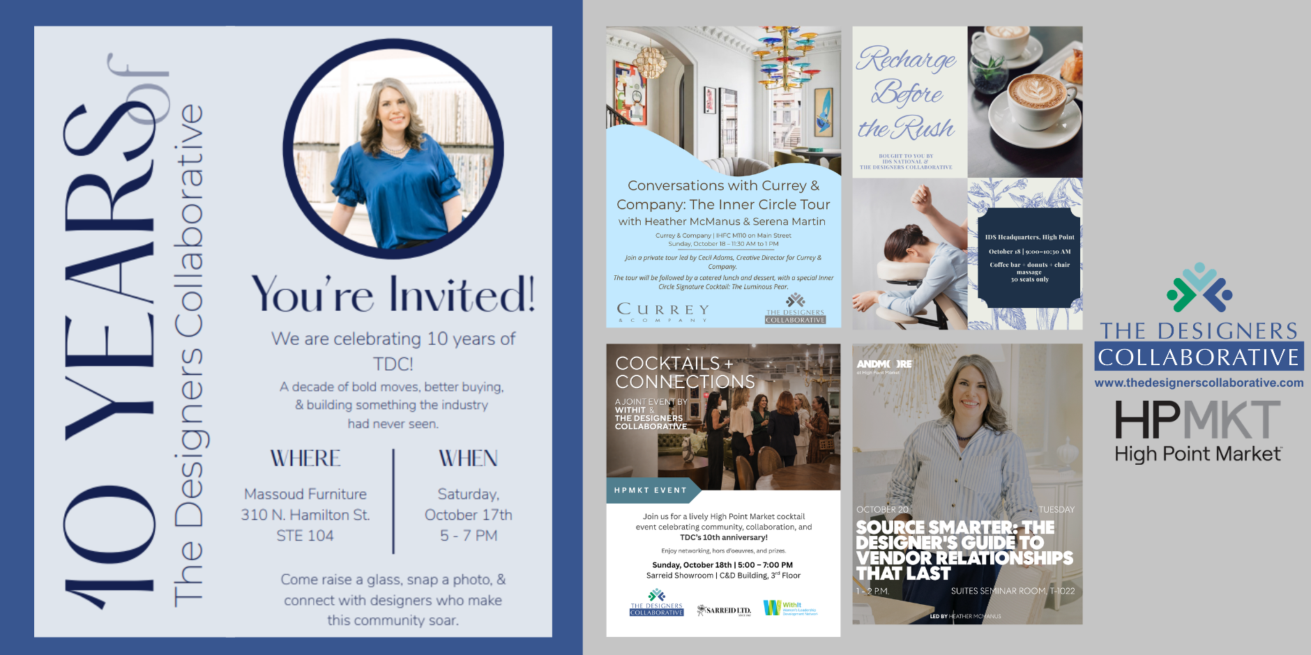 The Designers Collaborative is Celebrating their 10th Anniversary with star-studded events