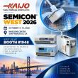 Kaijo to Showcase Advanced Megasonic, Water Resonance, and Single Wafer Cleaning Technologies at Semicon West 2026
