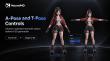 Neural4D Adds A-Pose and T-Pose Controls for AI 3D Character Generation