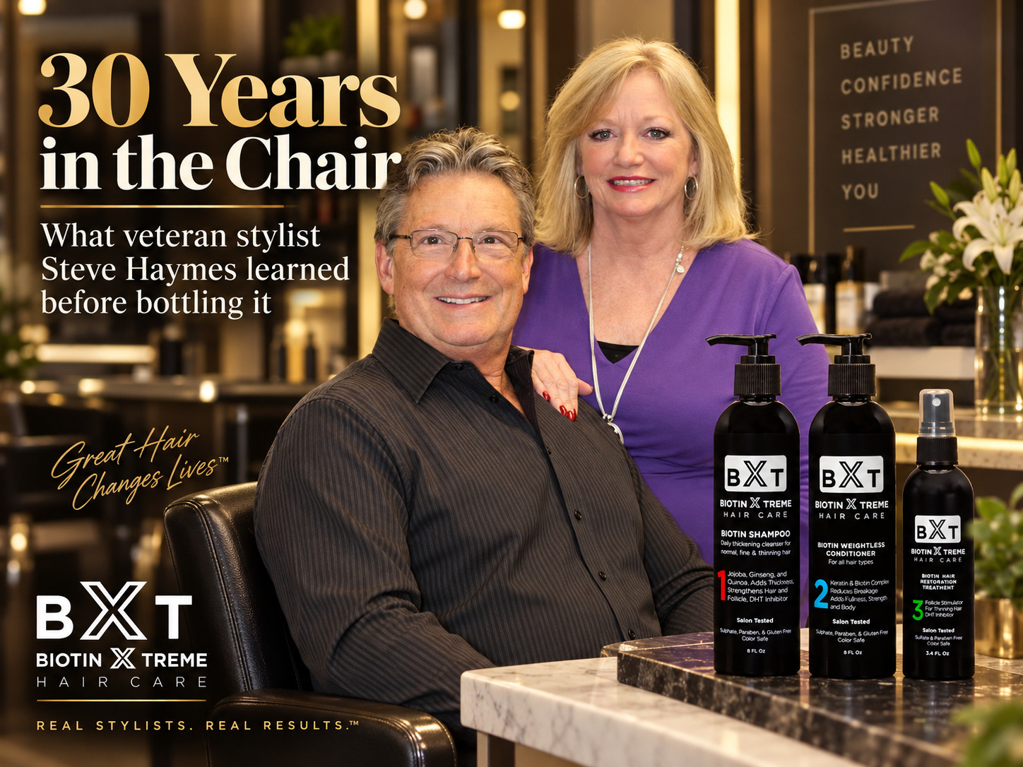 Biotin Xtreme Hair Care Marks 40 Years of Combined Salon Experience Behind Its Natural Hair Care Line