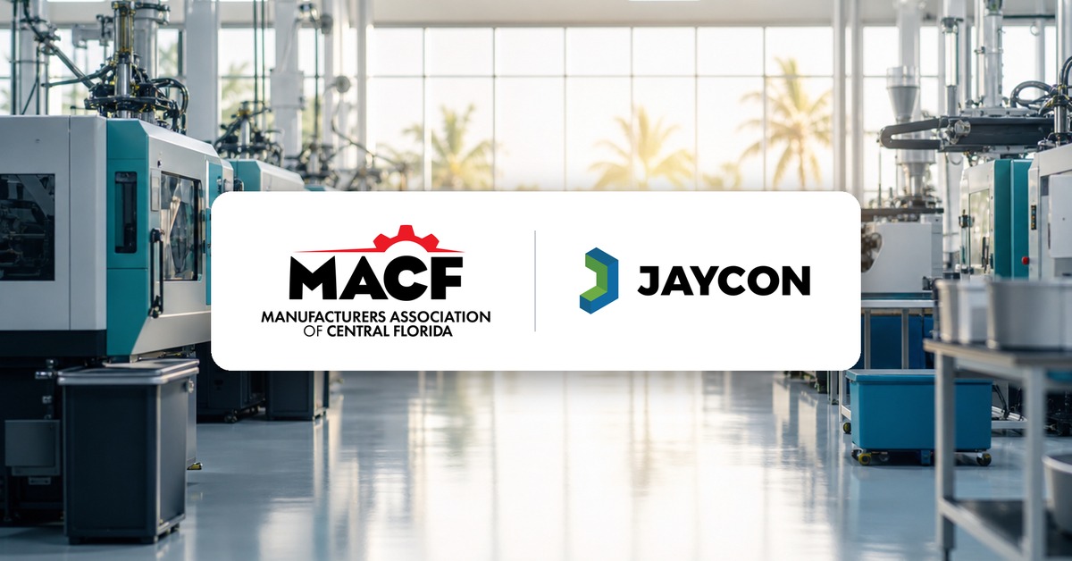 Jaycon Joins the Manufacturers Association of Central Florida After 15 Years Serving the Region