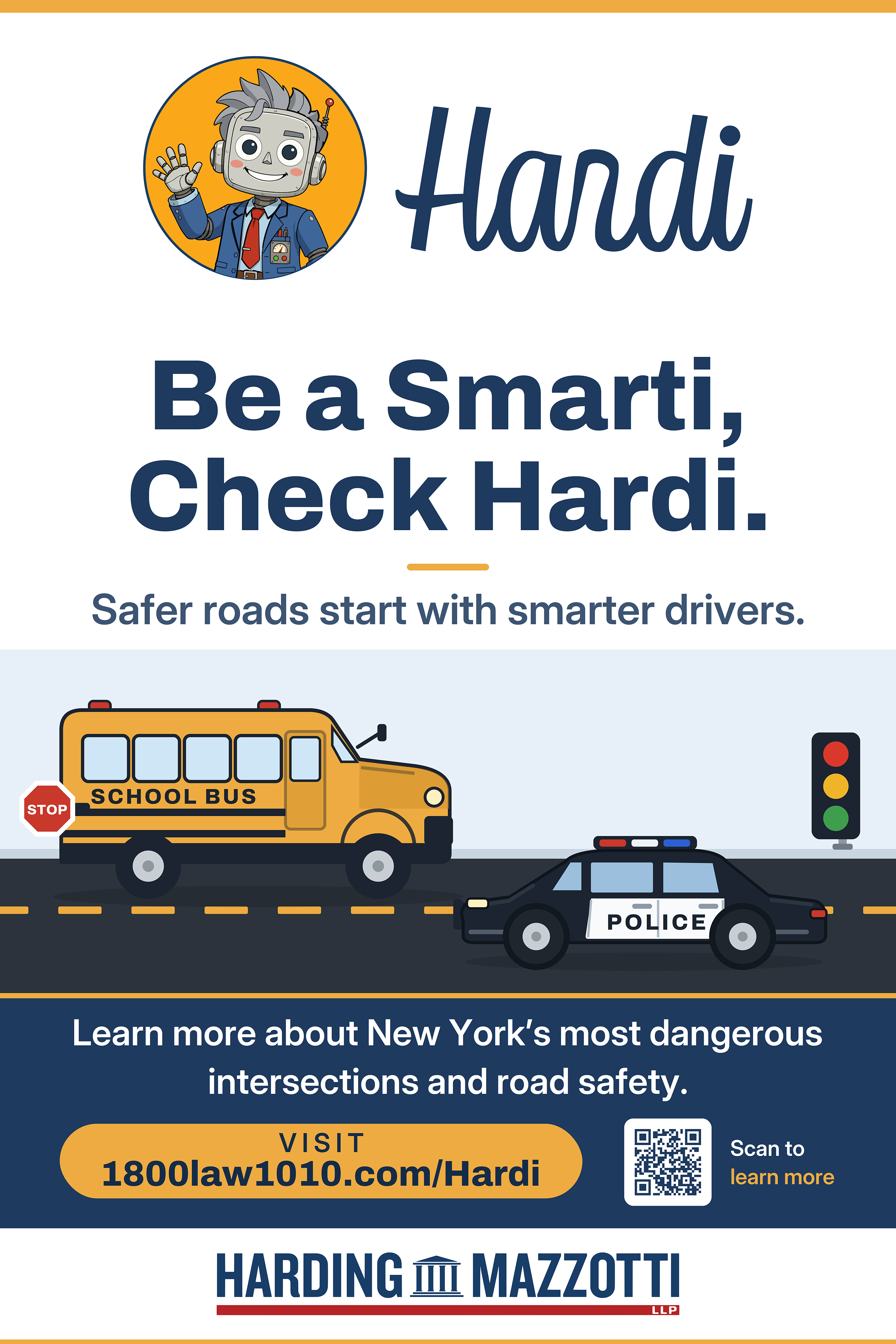 Harding Mazzotti Launches Trailblazing AI Tool ‘Hardi’ to Identify New York’s Most Dangerous Intersections