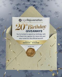 20th Birthday Giveaway