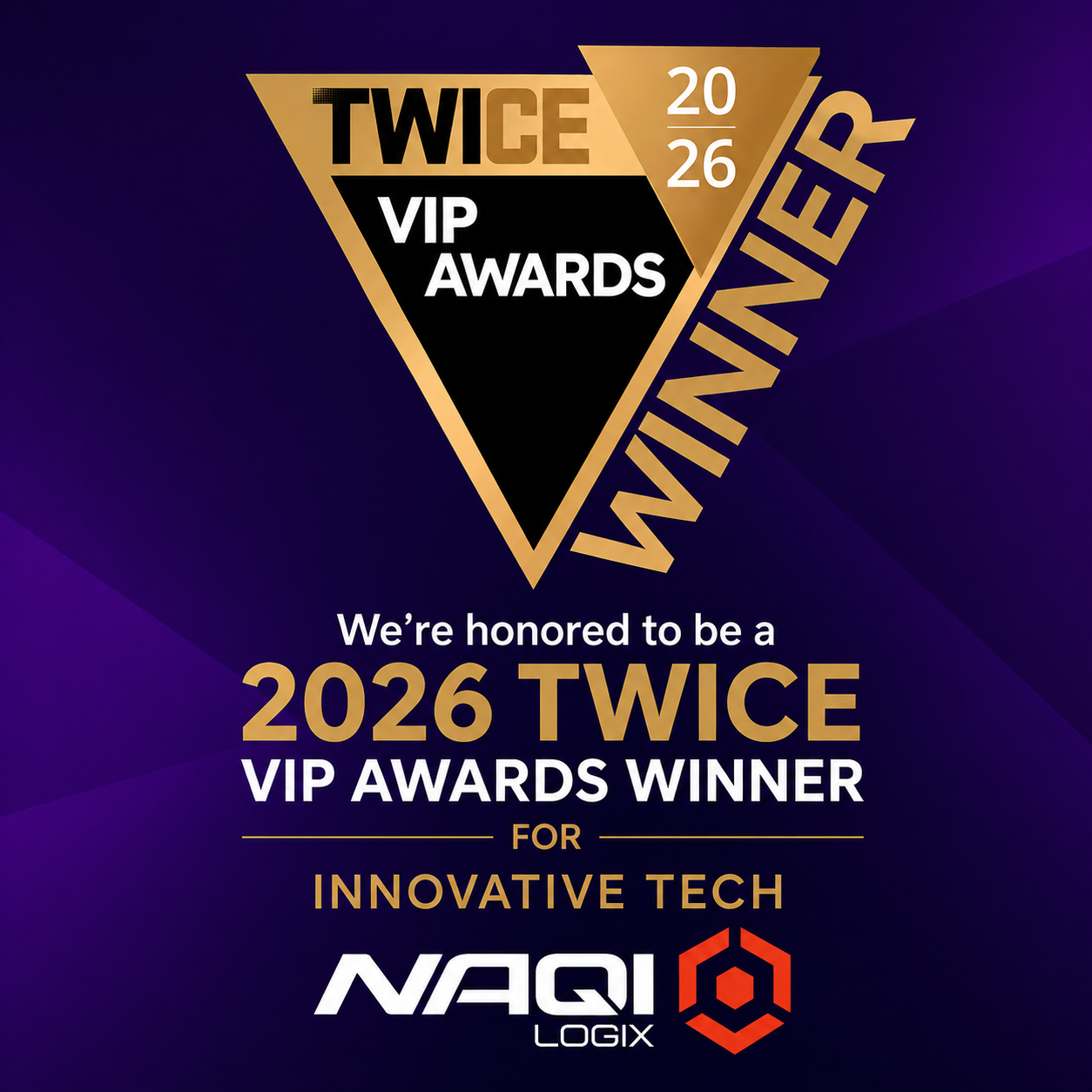 Naqi Logix Wins 2026 TWICE VIP Award for Third Consecutive Year