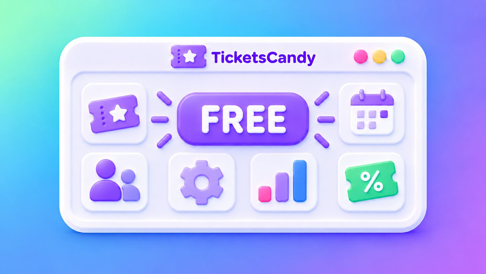 TicketsCandy Makes All Apps Free While Keeping Its 0.9% Ticketing Fee