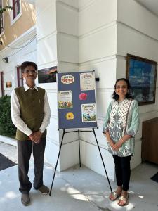 Hiten Bhuta at Hindi Divas program at Consulate General of India in Atlanta