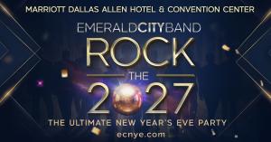 Emerald City Band has officially announced its milestone New Year’s Eve celebration,