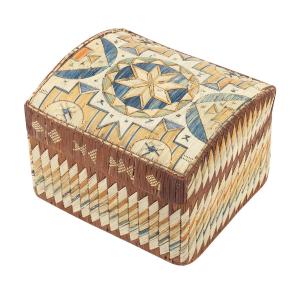 Dome-Top Mi’kmaq Quill Box